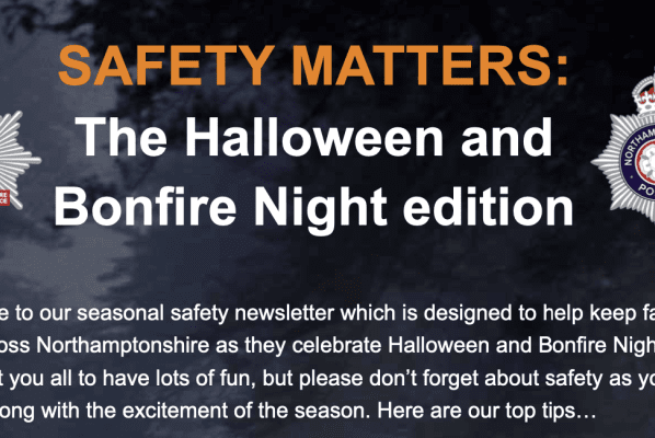 Halloween / Bonfire Night Safety Newsletter